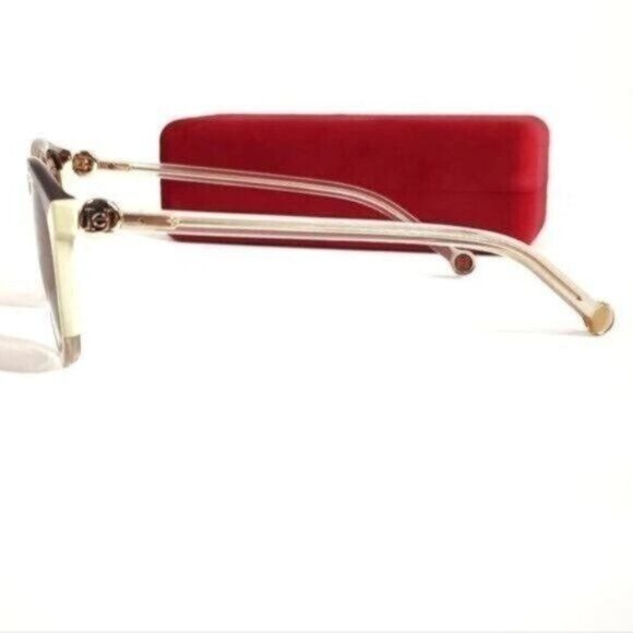 Carolina Herrera Sunglasses CH0053 Cat Eye Designer NEW - Picture 7 of 14